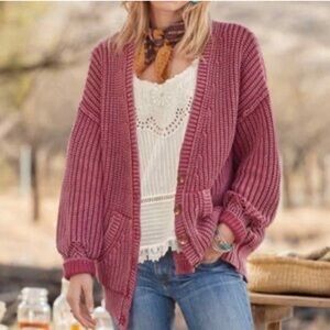 Sundance 100% Cotton Cardigan | Size L